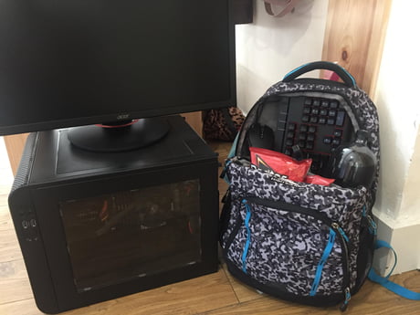 lan party backpack