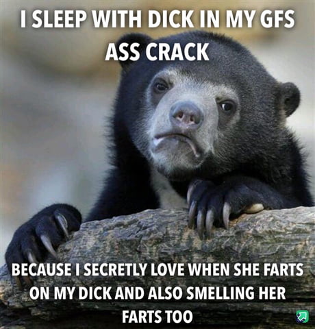 Smelling my ass