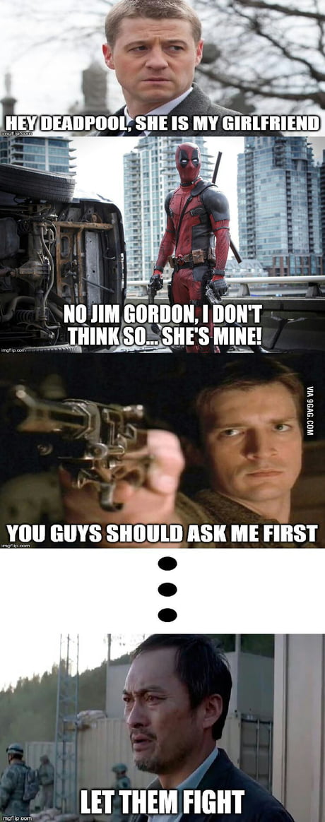 Morena Baccarin ladies and gentlemen... but who would win? - 9GAG