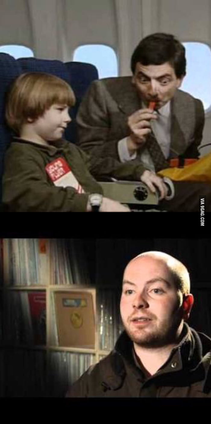 Remember the kid from Mr Bean? he is Hugo Mendez. feeling old huh? 9GAG