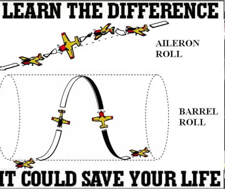 Do a barrel roll - 9GAG