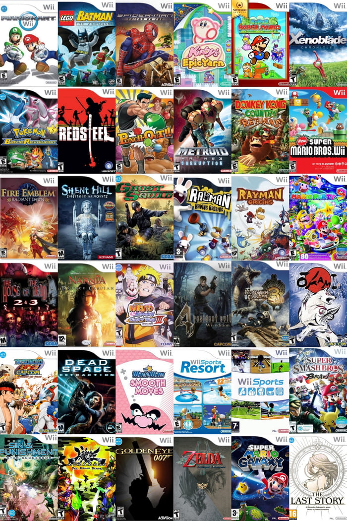 Best Nintendo Wii games? - 9GAG