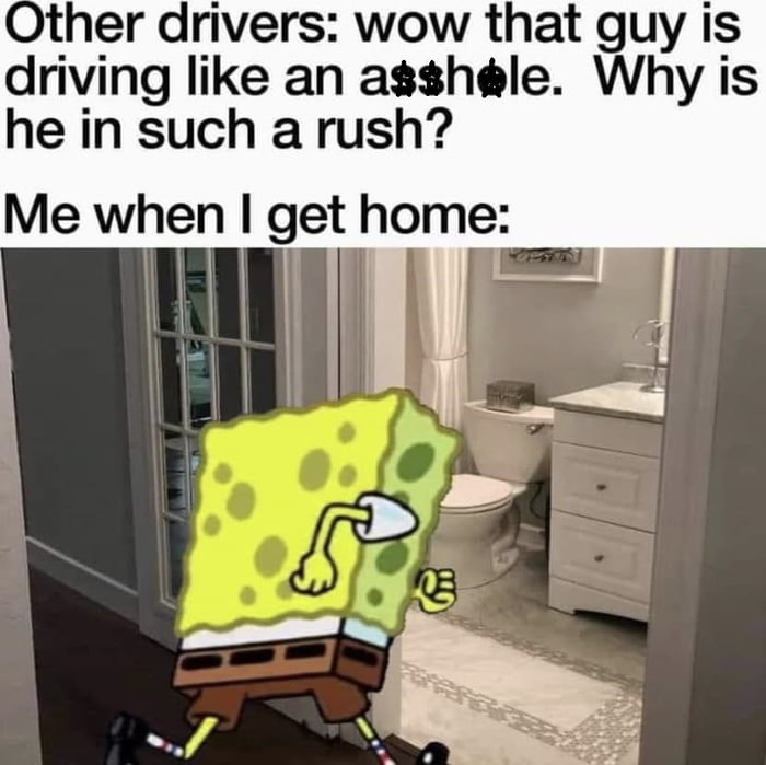 Move your shit or be shit on
