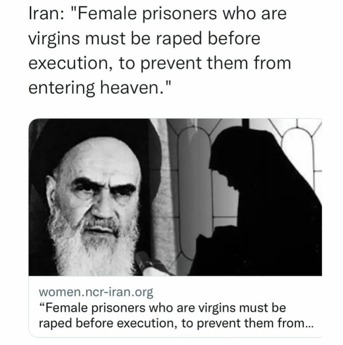 In 1988 the IR killed more than 4000 political prisoners in a few weeks and buried them in mass graves. Now the same future is getting closer for 15000 people.