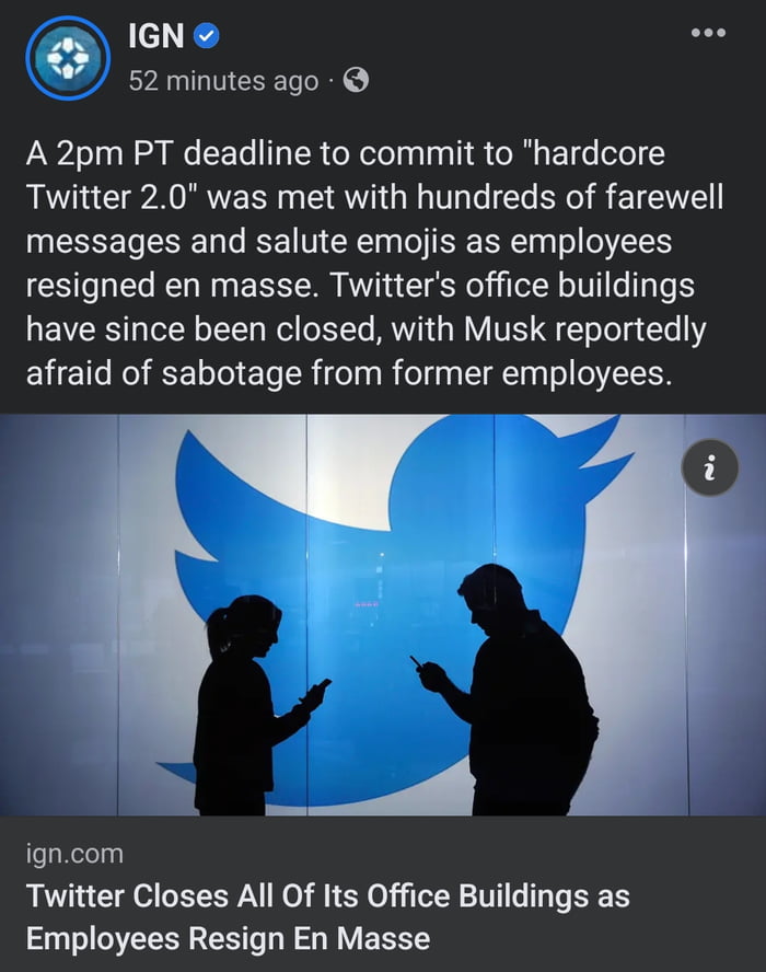 What a time to be alive! We might be witnessing Elon causing the downfall of his own company.