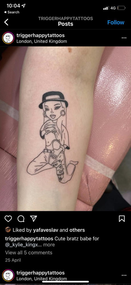 Thought Id show off my cloe inspired tattoo   rBratz