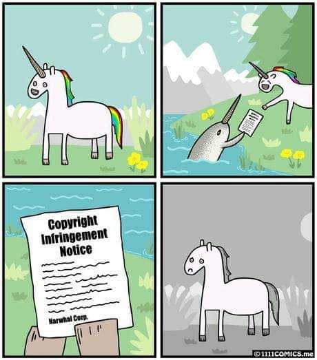 narwhal unicorn comic
