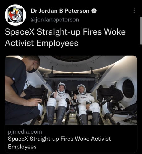 SpaceX Straight-up Fires Woke Activist Employees