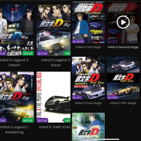 Initial D - Stage 1, EP4 of 26, Initial D - Stage 1