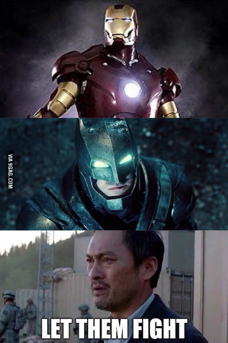 Batman vs Iron Man - 9GAG