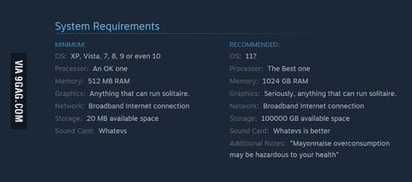 Red Dead Redemption 2 system requirements - 9GAG