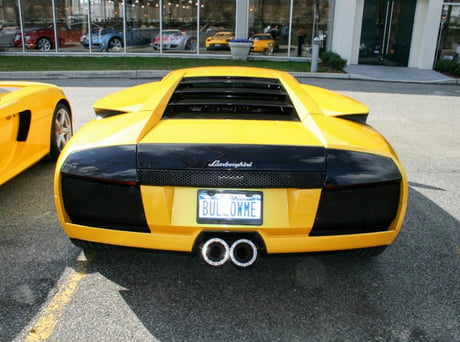 Best license plate for a Lambo ever (1080x802) - 9GAG