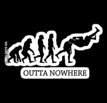 The Evolution Of Humanity Rko From Outta Nowhere 9gag