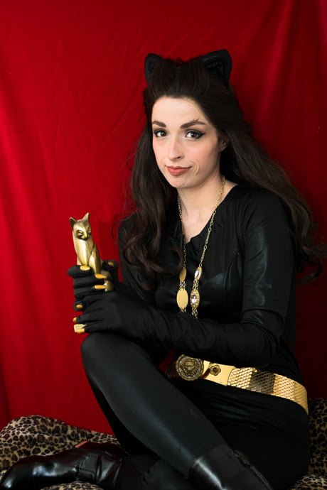 Catwoman Cosplay 60s Style Wow look at that