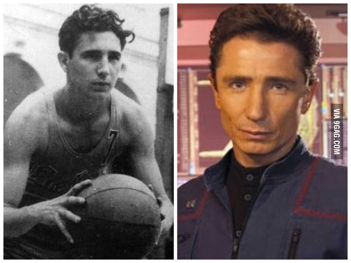 Young Fidel Castro & Dominic Keating (Star Trek Enterprise) 9GAG