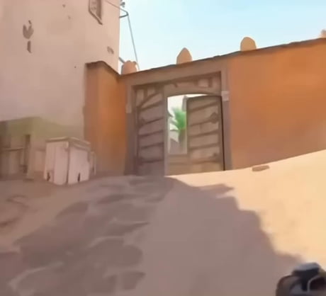For a moment, they thought it was a glitch with the smoke creating a wall