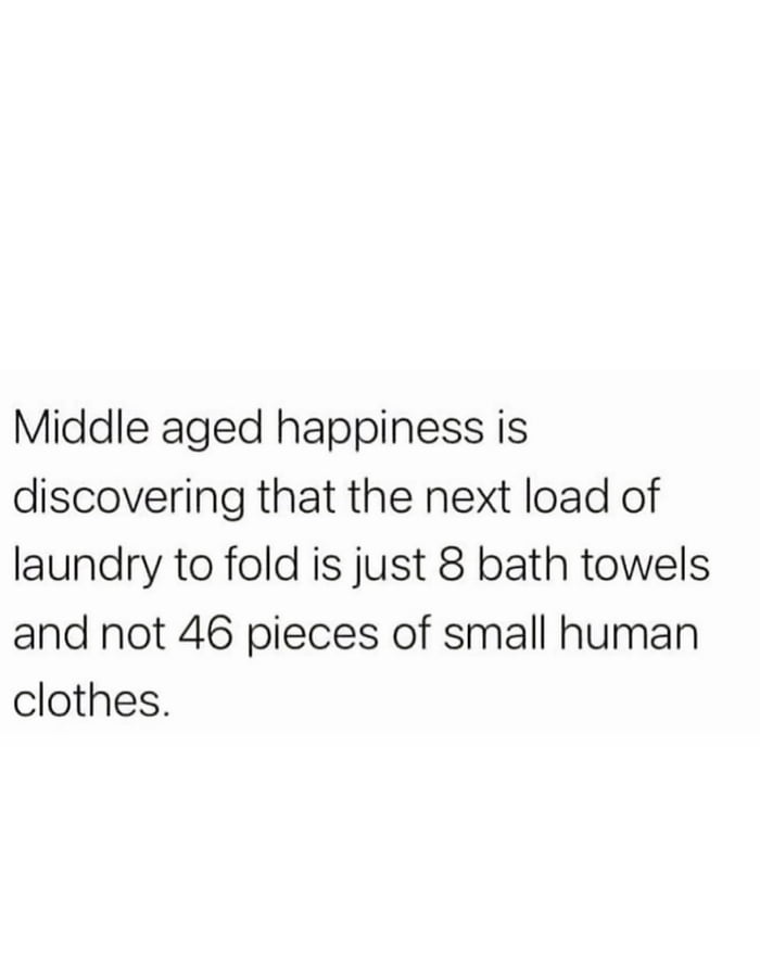 The simple joys of adulthood.
