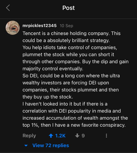 Confirmed : Ubisoft DEI stock crash was engineered. Hats off to MRPickles12345 for calling it. Link in comments