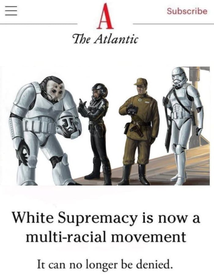 There is nothing more diverse than White Supremacy. - 9GAG