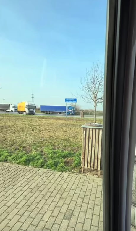 No rastplatz for this dude