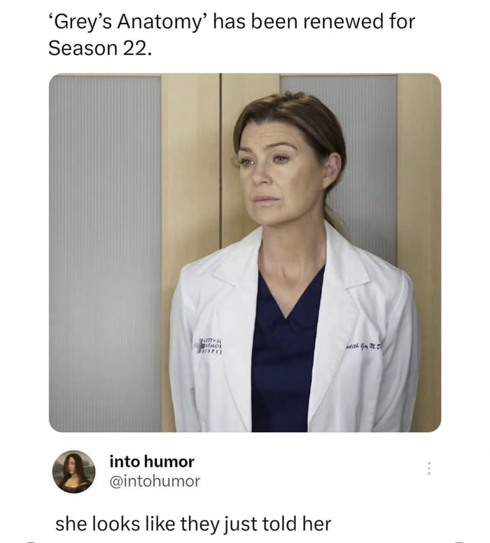When Grey's Anatomy gets renewed for season 22