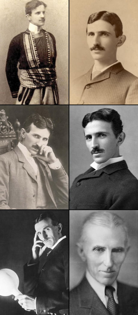Nikola Tesla portraits