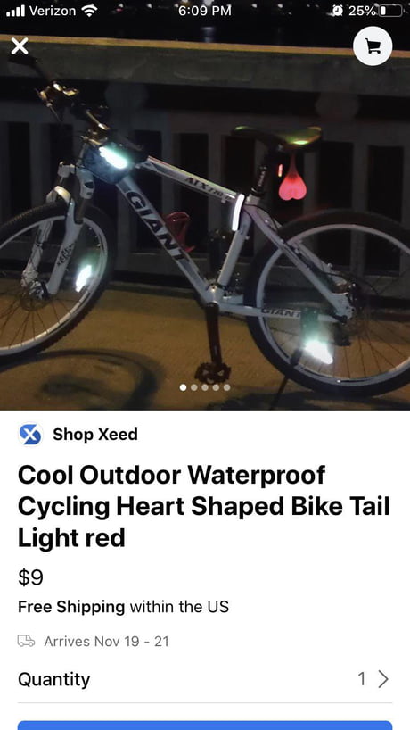 ballsack bike lights