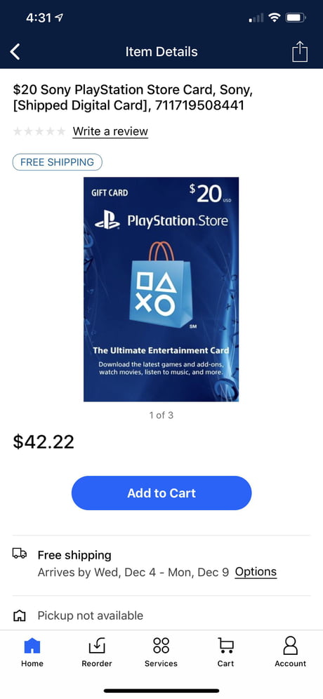 This Psn Card Is 44 22 9gag