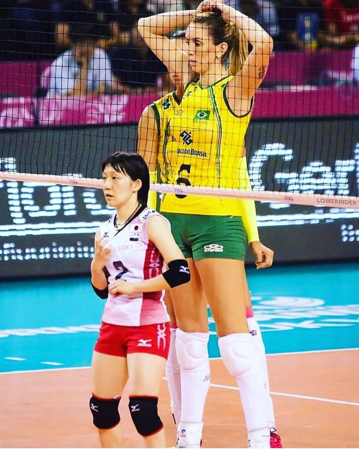 HEIGHT Is Just A Number In Volleyball Nakamichi Is 159cm 5 2 