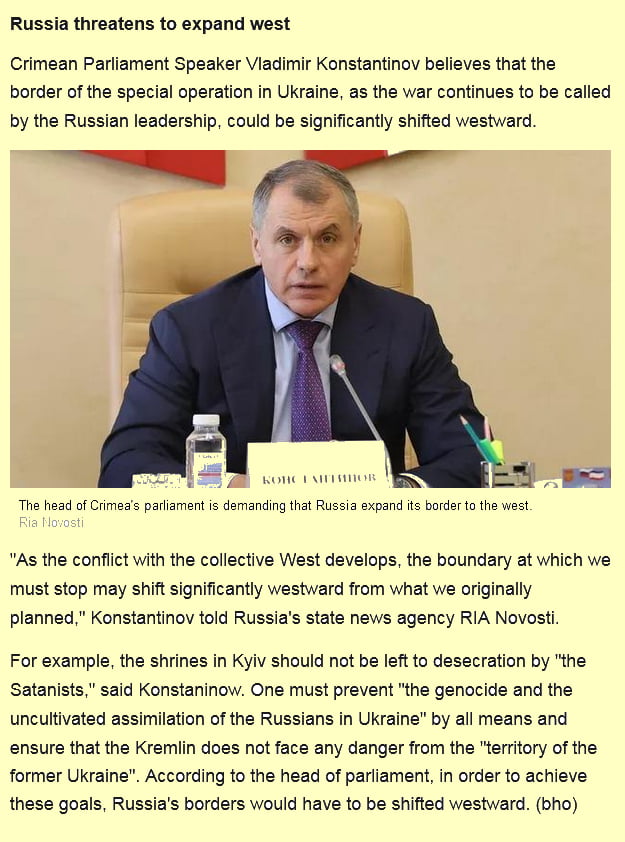 Blind Russ National Onanists Will Definitely Not Learn Anything More And Risk Thereby More Than 