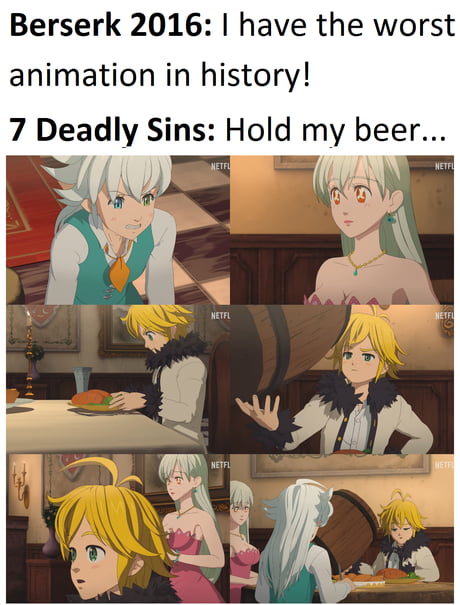 Seven Deadly Sins' Greatest Sin Has Become Its Awful Animation