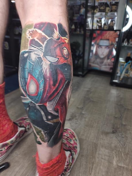 UPDATED 35 Amazing Spiderman Tattoos  Spiderman tattoo Geometric tattoo  Marvel tattoo sleeve