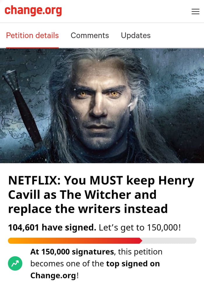 Update on witcher. Keep 'em coming!