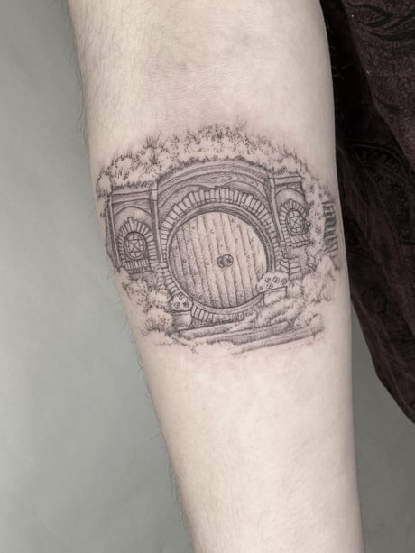 Instagram photo by Annita Maslov Tattoo  Mar 12 2016 at 1051am UTC   Tattoos Body art tattoos Hobbit tattoo