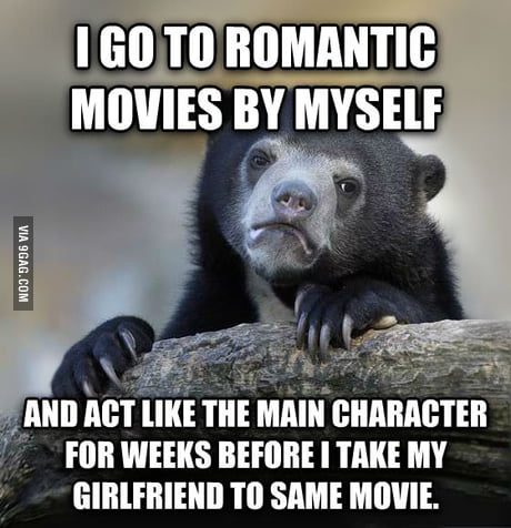 When We Leave The Movie She Is Amazed That The Guy Reminds Her Of Me 9gag