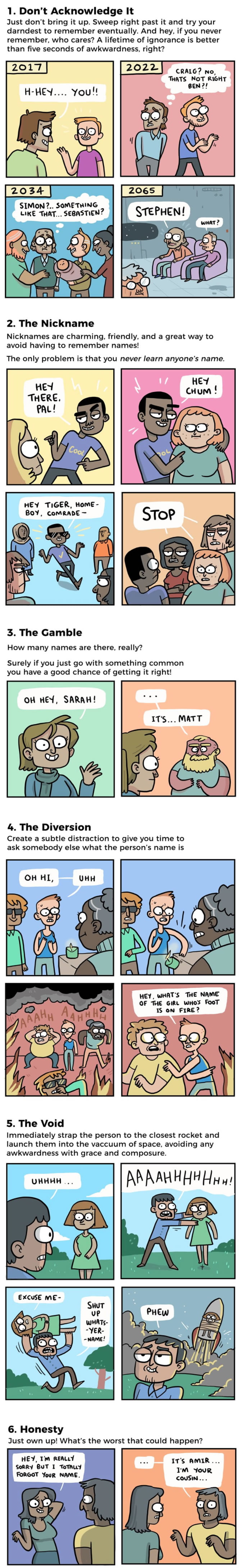 6 Awesome Ways For Those Who Keep Forgetting Someone's Name - 9GAG