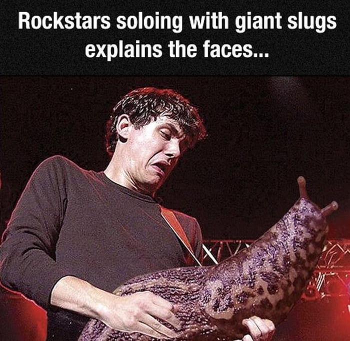 Guitar Solo Faces Make A Lot More Sense When Guitars Are Replaced With