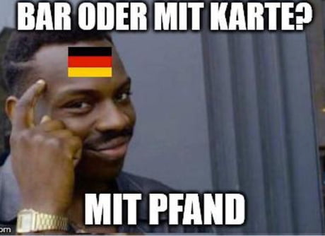 Recycling in Germany meme