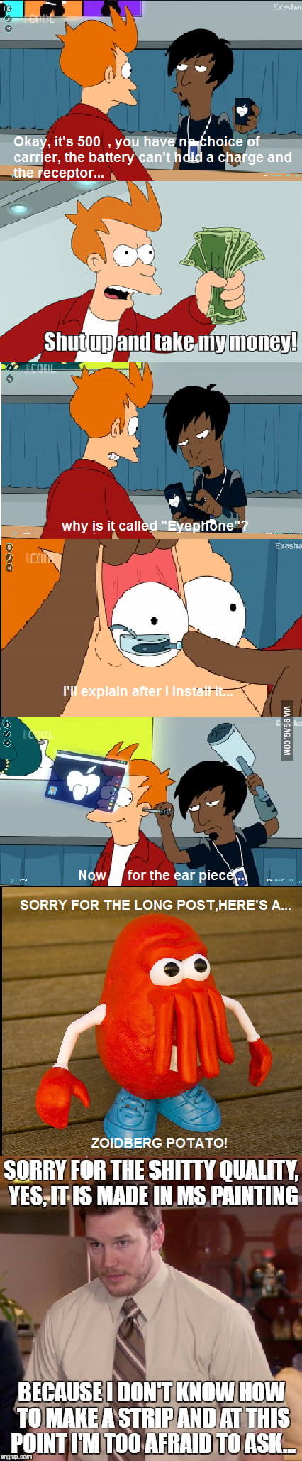 Been Binge Watching Futurama And Found Shut Up And Take My Money Scene 9gag