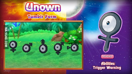 Galarian Unown  Pokémon Aaah! The Website - Pokémon Aaah! The Website