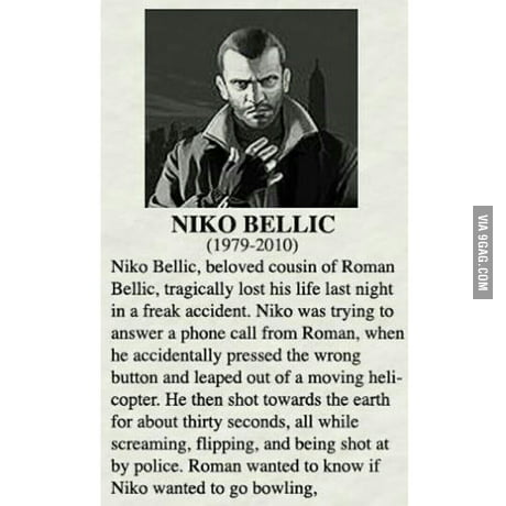 Niko Bellic in real life - 9GAG