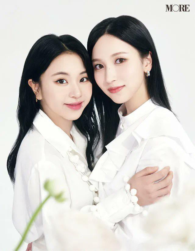 Photo : More_magazine Twitter Update - Chaeyoung and Mina for More Magazine