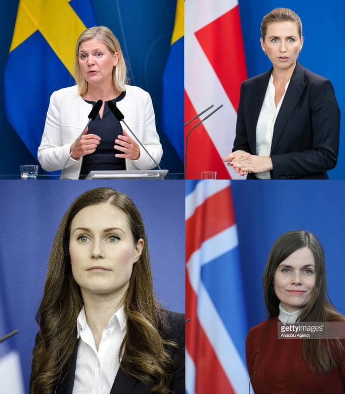 The Female Prime Ministers Of The Nordic Countries Warmest   A617nvN 700b 