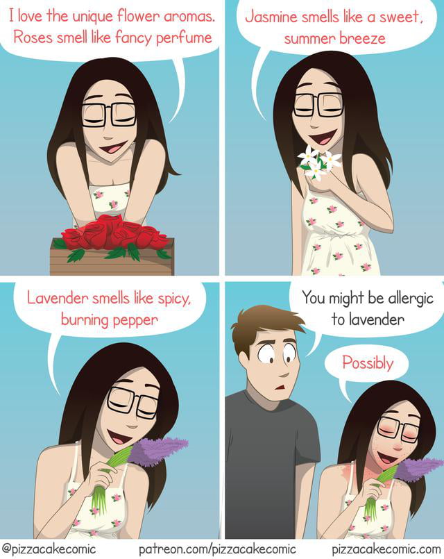 Flowers smell nice 9GAG