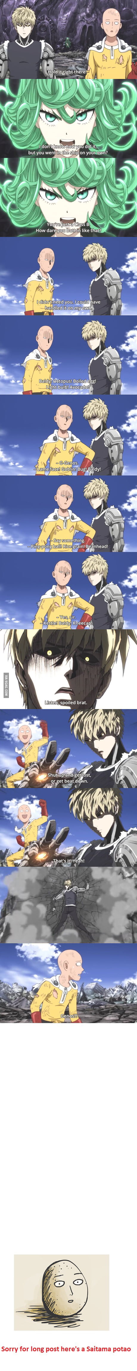 Genos :o COOL  One punch man, One punch, One punch man funny