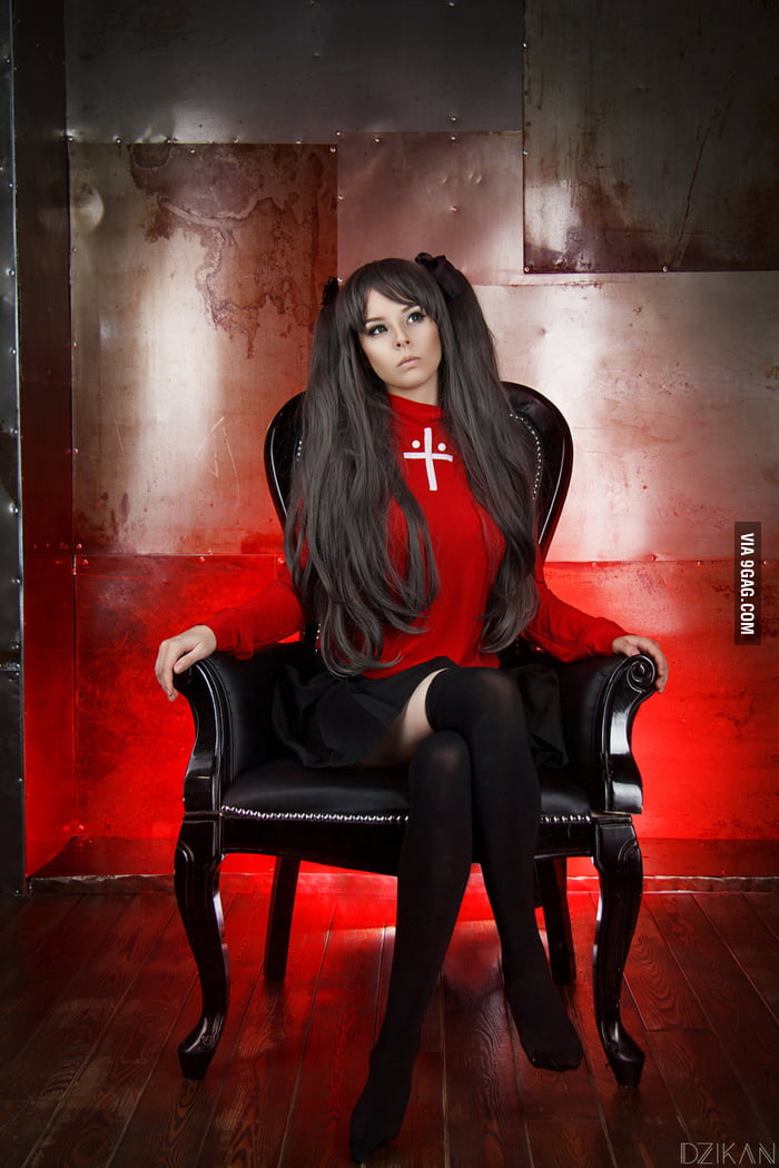 Fate Stay Night Rin Tohsaka Cosplay By Disharmonica Gag