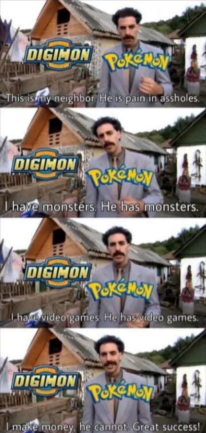 Pokémon Vs Digimon