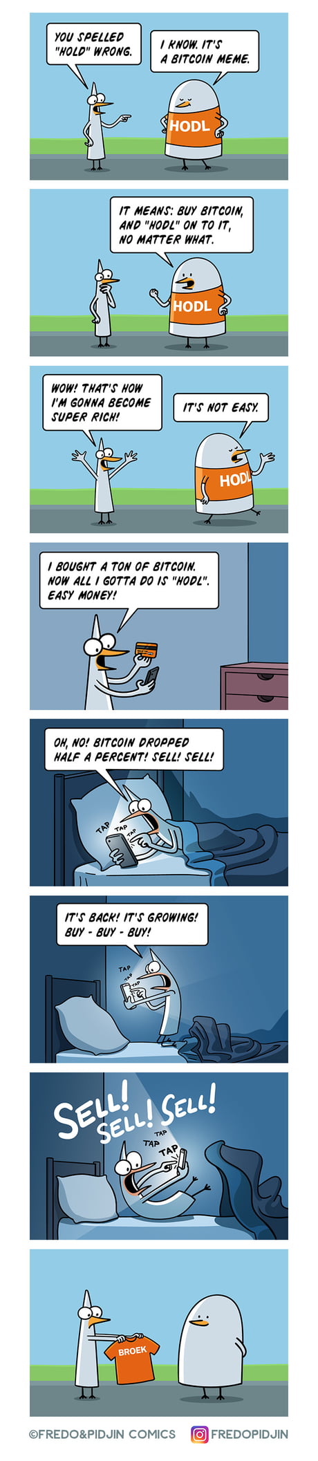 HODL that Bitcoin - 9GAG