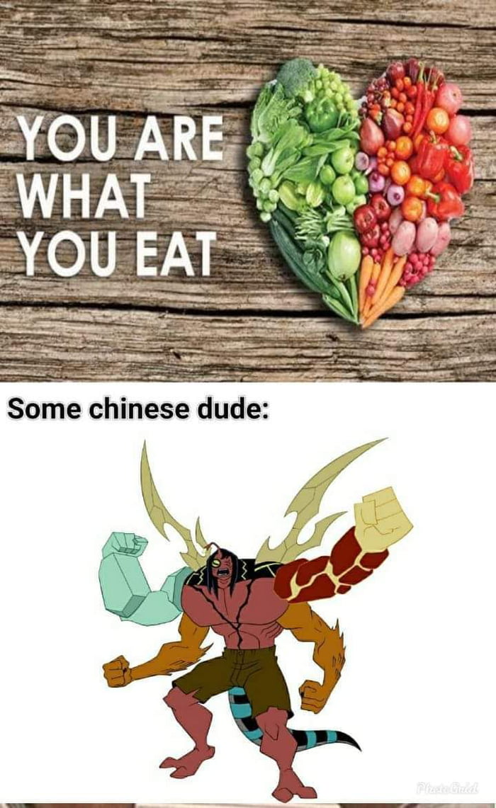 Aliens: "who are you?" . Chinese: "can I eat you?"