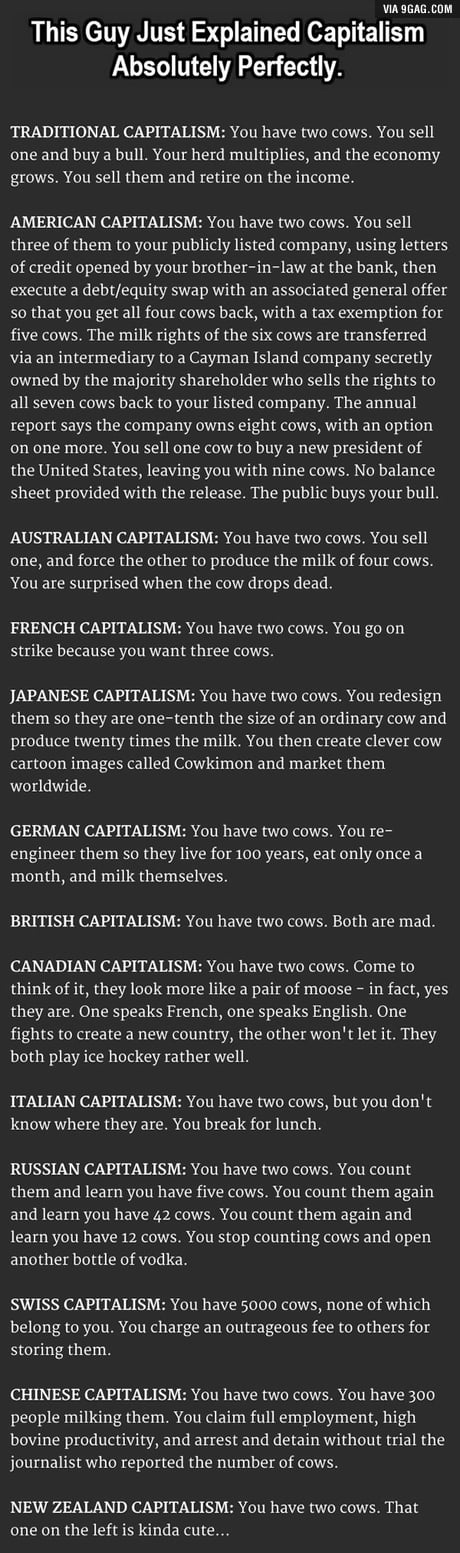 Capitalism Explained. This Is So Accurate It Hurts.